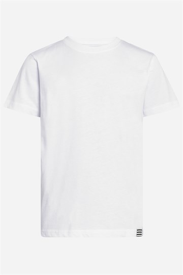 Mads Nørgaard Organic Thorlino 3-pack T-shirt - Svart / Vit / Rand